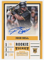 2017 Contenders Josh Bell Rookie Autograph