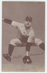 1947-66 Exhibits Snuffy Stirnweiss