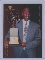 1999 Upper Deck MVP Michael Jordan MVP Moments