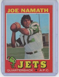 1971 Topps Joe Namath