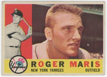 1960 Topps Roger Maris