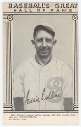 1977 HOF Exhibits Eddie Collins