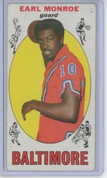 1969 Topps Earl Monroe Rookie