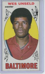 1969 Topps Wes Unseld Rookie