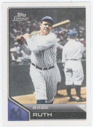 2011 Topps Lineage Babe Ruth Cloth Parallel