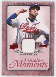 2008 Upper Deck Timeless Moments John Smoltz Game Used Relic
