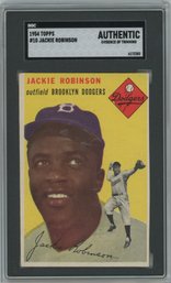 1954 Topps Jackie Robinson SGC Authentic