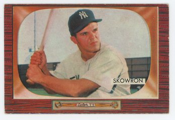 1955 Bowman Bill 'Moose' Skowron