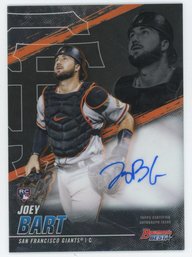 2021 Bowman's Best Joey Bart Rookie On Card Auto