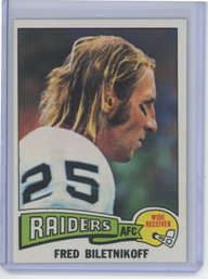 1975 Topps Fred Biletnikoff