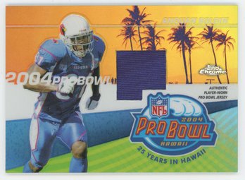 2004 Topps Chrome Anquan Boldin Game Worn Pro Bowl Relic Refractor