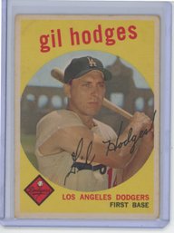 1959 Topps Gil Hodges