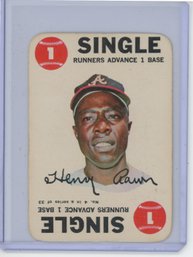 1968 Topps Game Hank Aaron