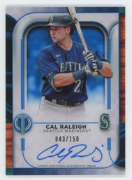 2022 Tribute Cal Raleigh On Card Autograph #/150
