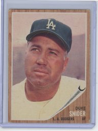 1962 Topps Duke Snider