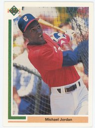 1991 Upper Deck SP1 Michael Jordan Baseball Rookie
