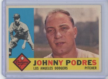 1960 Topps Johnny Podres