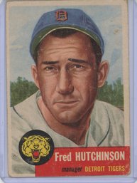 1953 Topps Fred Hutchinson