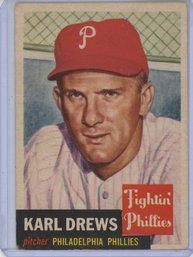 1953 Topps Karl Drews