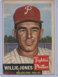 1953 Topps Willie Jones
