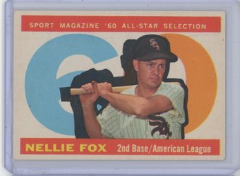 1960 Topps Nellie Fox All Star
