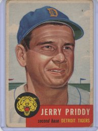 1953 Topps Jerry Priddy