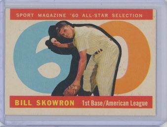 1960 Topps Bill Moose Skowron All Star