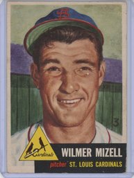 1953 Topps Wilmer Mizell