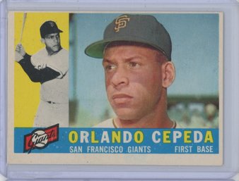 1960 Topps Orlando Cepeda