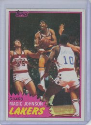 1981 Topps Magic Johnson Second Year