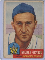 1953 Topps Mickey Grasso