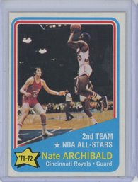 1972 Topps Nate Archibald All Star