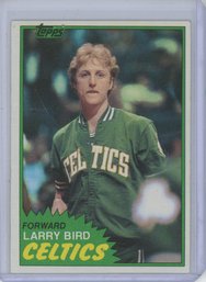 1981 Topps Larry Bird Second Year Card