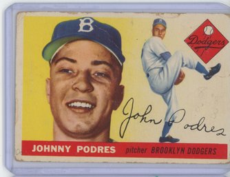 1955 Topps Johnny Podres