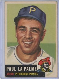 1953 Topps Paul La Palme