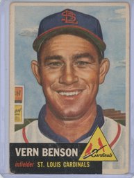 1953 Topps Vern Benson