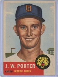 1953 Topps JW Porter