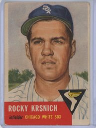 1953 Topps Rocky Krsnich
