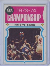 1974 Topps 1973 ABA Championship Dr J