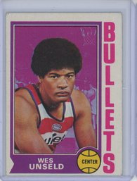 1974 Topps Wes Unseld