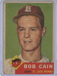 1953 Topps Bob Cain