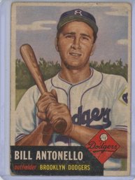 1953 Topps Bill Antonello