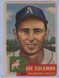 1953 Topps Joe Coleman