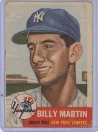 1953 Topps Billy Martin