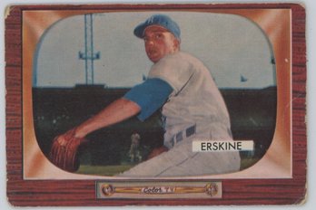 1955 Bowman Carl Erskine