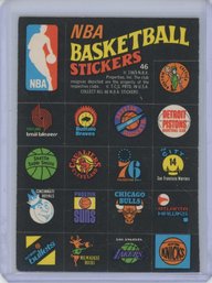 1971 Topps Sticker NBA Basketball Sticker