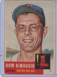 1953 Topps Dom Dimaggio