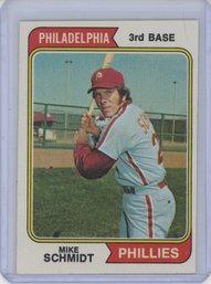 1974 Topps Mike Schmidt Second Year