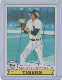 1979 Topps Mark Fidrych Signed
