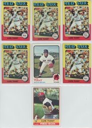 1970s Luis Tiant Topps Lot